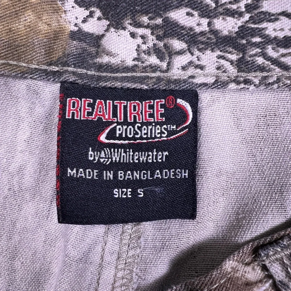 Realtree Pro Series Hardwoods Camo High Rise Cargo Pants Boys Size 5 Camouflage